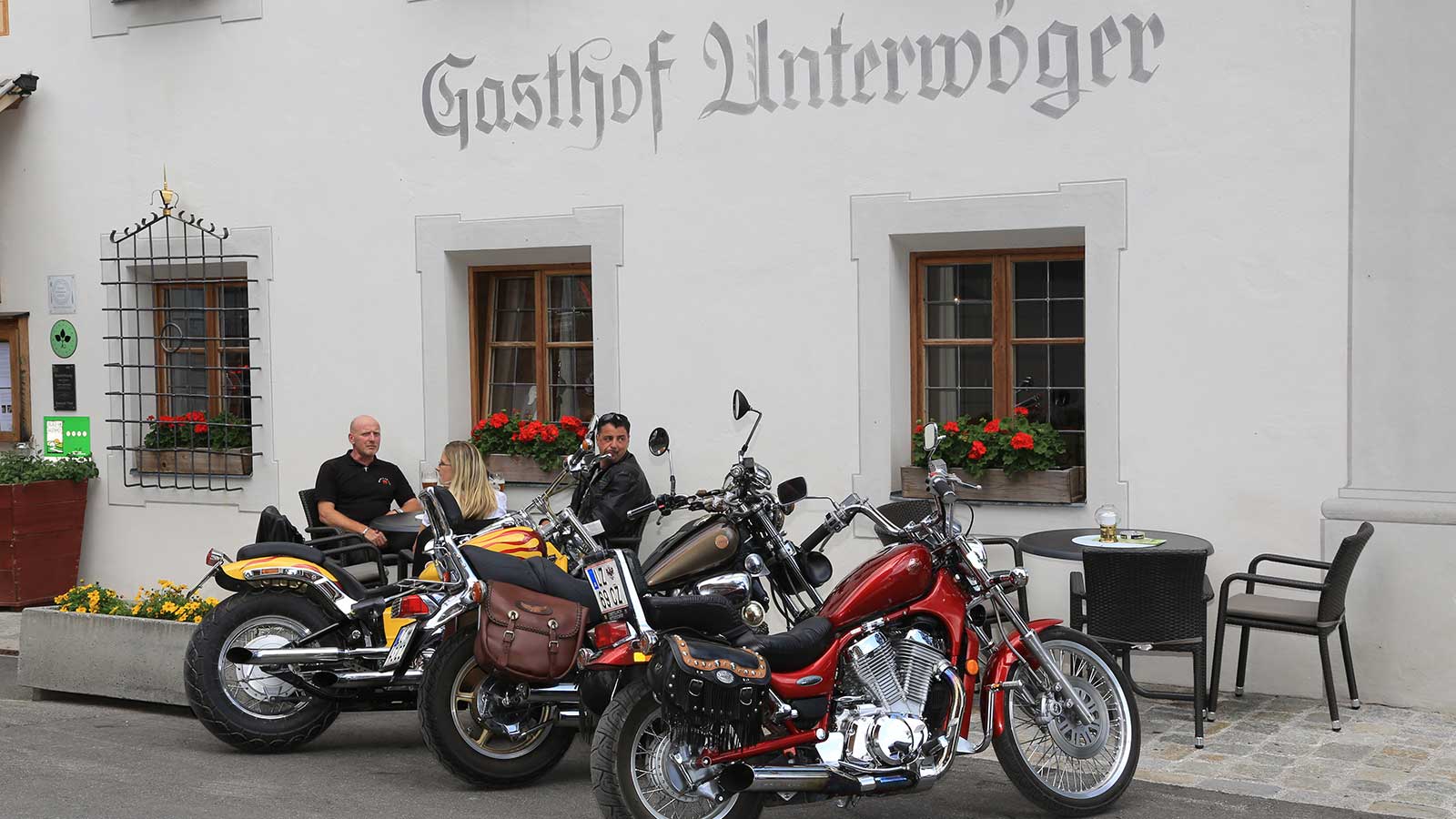 Motorradfahren im Osttiroler Lesachtal